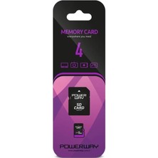 Pwr-4 Micro 4gb Micro Sd Hafıza Kartı