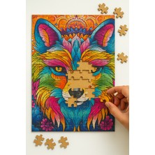 Dudu Gift 140 Parça Ahşap Puzzle Tablo. 25 x 35  cm  Ölçülerinde. Askı Aparatı Ile. Kaliteli Uv Baskı Model-16