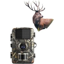 Fotokapan Kamera Full Hd Gece Görüşlü Suya Dayanıklı Kamp Av Aksiyon Avcı Izci Takip Doğa Video Kamerası