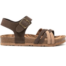 Kadın Sandalet MAR-25Y-175-04 John May Kahve Multi