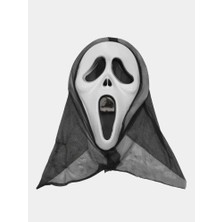 Buğz Kapşonlu Çığlık Maskesi Scream Maskesi 33X21 cm