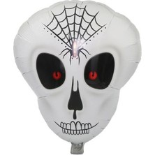 Buğz Örümcek Ağ Desenli Iskelet Folyo Balon