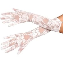 Buğz Dantelli Gece Eldiveni