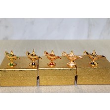 Buğz Mineli Metal Alaaddin Lambası Model 6