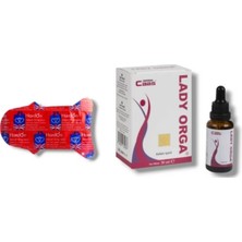 Caas Lady Orga Kadınlara Özel Istek Damla 30 ml + Erkeklere Özel 6'lı Hediye