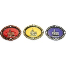 Buğz Istanbul Temalı Metal Magnet Galata Kulesi Kabartmalı