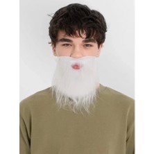 Buğz Beyaz Kırçıllı Takma Sakal Çocuk Yetişkin