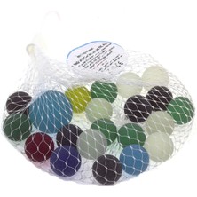 Buğz Renkli Buzlu Cam Misket