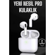 Buğz Beyaz Yeni Nesil Pro Bluetooth Kulaklık Yüksek Ses Kaliteli Anc Özelliği