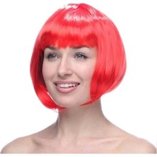 Buğz Kırmızı Peruk Saç
