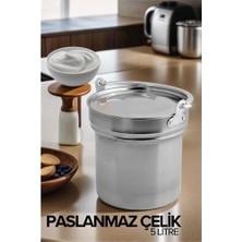 Buğz Bx Yoğurt Bakracı 5 Lt Paslanmaz Çelik