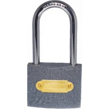 Buğz Ymk Eko Gri Döküm Uzun Kancalı Asma Kilit 25MM