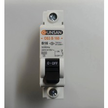 Buğz Günsan 1X20 A B Tipi 6ka W Otomat Sigorta