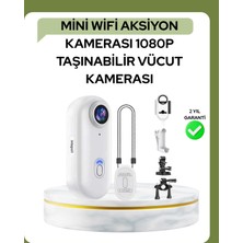 Buğz 1080P Wifi Spor Kamerası Su Geçirmez Mini Aksiyon Kamera