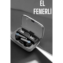 Buğz Bluetooth Kulaklık Powerbankli Dijital Göstergeli Dokunmatik Kontrol