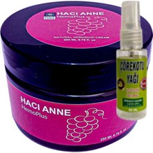 Hemoplus Hacı Anne Bakım Kremi 200 ml + Çörek Otu Yağı 30 ml