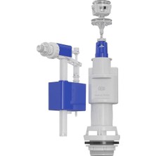 Buğz Yandan Girişli Su Tasarruflu Basmalı Klozet Rezervuar Iç Takımı