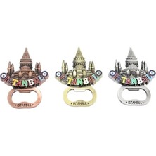 Buğz Istanbul Temalı Metal Magnet ve Açacak