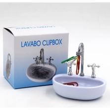 Buğz Lavabo Şeklinde Ataç Kutusu