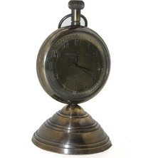 Buğz Masa Üstü Pirinç Saat Model 3