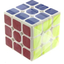 Buğz Beyaz Zemin Üzeri Renkli Zeka Küpü 3X3X3-5,5 cm