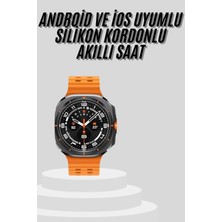 Buğz Yeni Nesil Çağrı Cevaplayabilen 47 mm Titreşimli Çok Fonksiyonlu Akıllı Saat