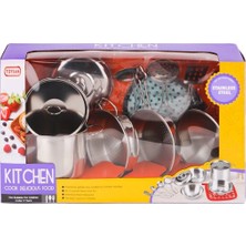 Buğz 666-B8 Metal Çay Seti -Toysan Oyuncak