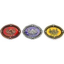 Buğz Istanbul Temalı Metal Magnet Ayasofya Kabartmalı