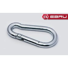 Buğz Ebru Yaylı Karabina, Çengel, Kanca 8mm - 25 Adet