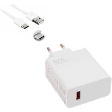 Buğz 67W USB To Type-C Şarj Cihazı - Şarj Kablosu
