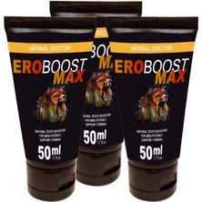 Eroboost Maxtesto 3 Tane 50 ml Cream Boyut Harici Uygulama Kremi BKN1EK325