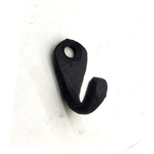 Buğz Antika Tarz Dekoratif Pirinç Tekli Mini Askı - 27X11 Mm, Oksit