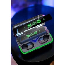 Buğz Powerbank Özellikli Kablosuz Bluetooth Kulaklık Rgb Işıklı