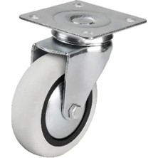 Buğz Hts 351 - 75X25 mm Pvc Tablalı Tekerlek - 4 Adet