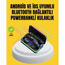Buğz E10 Powerbanklı Bluetooth Kulaklık Oyun Modu ve Şık Tasarım