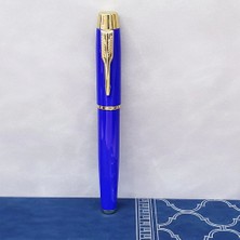 Buğz Mavi Metal Tükenmez Kalem