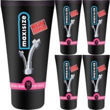 Maxsize Maxi Size Cream Erkeğe Özel 5 Adet 50 ml Şekillendirici Hareketleyici Krem