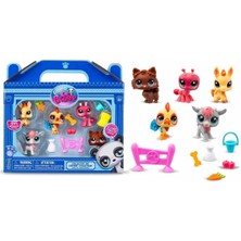 Buğz 1005103 Littlest Pet Shop Minişler 5'li Figür Seti S1 Çiftlik Temalı -Sunman