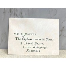 Buğz Harry Potter Davet Mektubu 10'lu