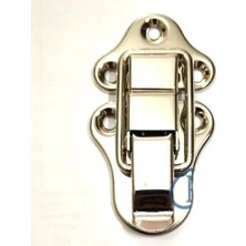 Buğz Sandık, Kutu Klipsi, Ön Kilidi - 72X40MM, Nikel, 1 Adet
