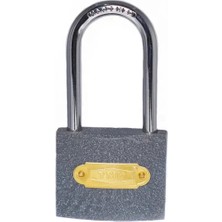 Buğz Ymk Eko Gri Döküm Uzun Kancalı Asma Kilit 32MM