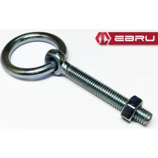 Buğz Ebru Halkalı Civata - Somunlu, M8, 5 Adet