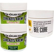 Çörek Otu Vücut Sızılarına 2 x 100 ml - Bee Cure Krem 150 ml