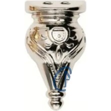 Buğz Minare Ahşap, Sunta Sandık Ayağı, Kutu Ayak 3 cm - Nikel