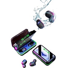 Buğz Extra Bass Kablosuz Kulaklık Işıklı Bluetooth Kulaklık Powerbank Özellikli