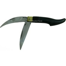 Buğz Tosya Küçük Çiftli Testereli Bıçkı Çakı 14 cm - Plastik Saplı, Manuel