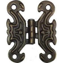 Buğz Dekoratif Sac Kelebek Menteşe - Küçük, Eskitme, 1 Adet