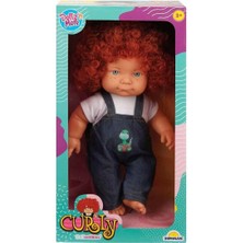 Buğz 30151 Sunman, Curly Kıvırcık Saçlı Bebek 35 cm