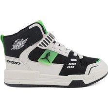 Cool 25C.KING Cırtlı Ortopedik Bilekli Sneakers Erkek Çocuk Spor Ayakkabı