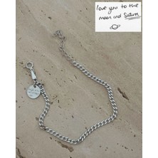 925 Gümüş | Unisex Istediğini Yazdır Bileklik